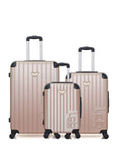 LPB LUGGAGE - Lot de 3 - Valises grand format, weekend et cabine MARIANNE