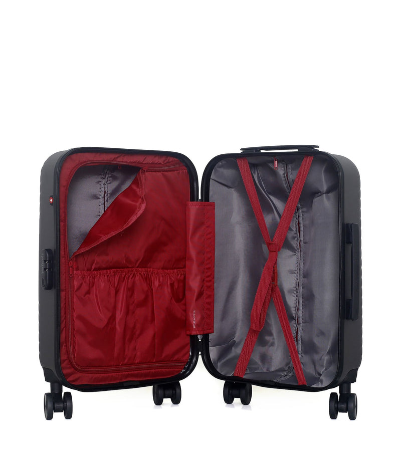 SWISS KOPPER - LOT DE 4 - Valises grand format, cabine, cabine XXS et vanity SPIEZ