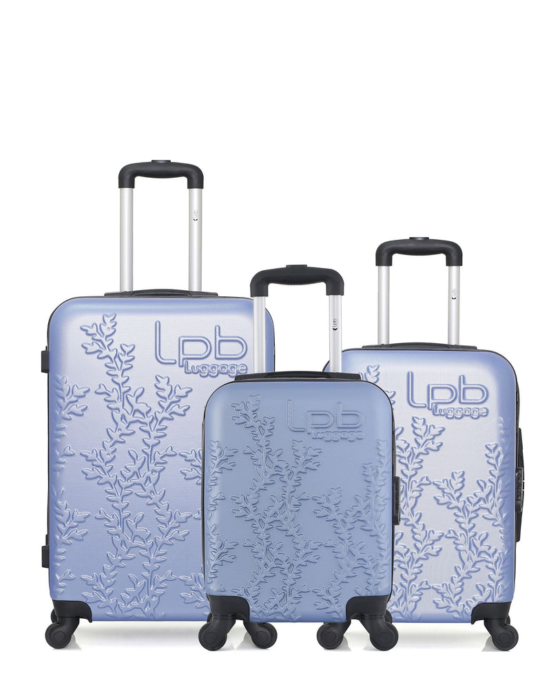 LPB LUGGAGE - Lot de 3 - Valises weekend, cabine et cabine XXS NAIS