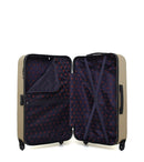 LPB LUGGAGE - LOT DE 3 - Valises grand format, cabine et cabine XXS NAIS