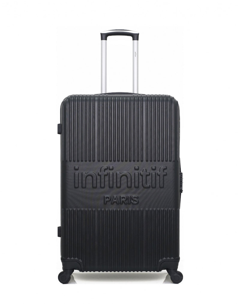 INFINITIF - VALISE GRAND FORMAT ABS UPPSALA 4 ROUES 75 CM