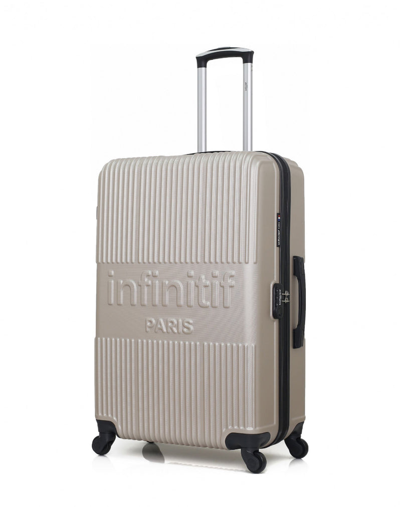 INFINITIF - VALISE GRAND FORMAT ABS UPPSALA 4 ROUES 75 CM