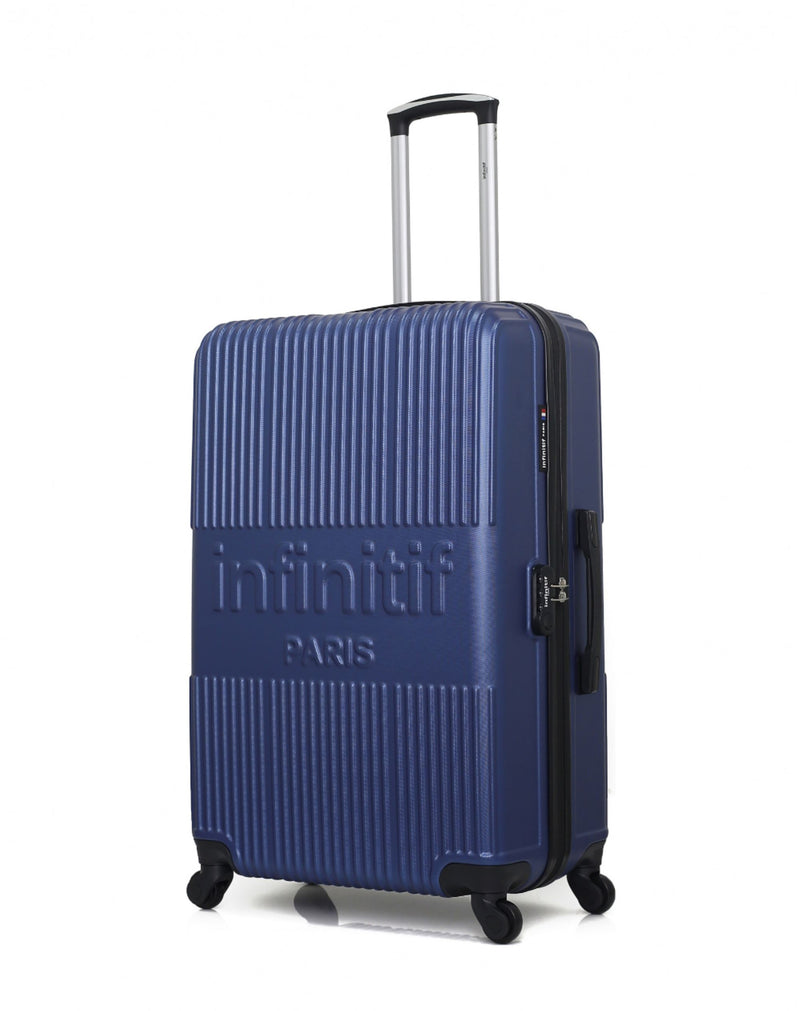 INFINITIF - VALISE GRAND FORMAT ABS UPPSALA 4 ROUES 75 CM