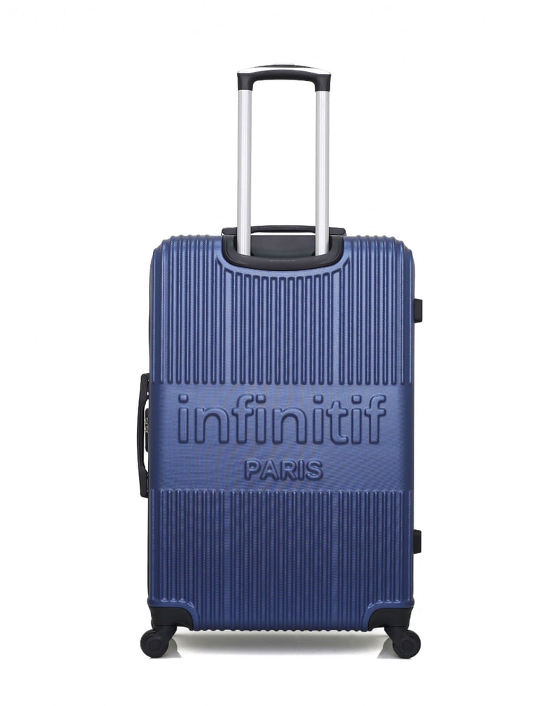 INFINITIF - VALISE GRAND FORMAT ABS UPPSALA 4 ROUES 75 CM