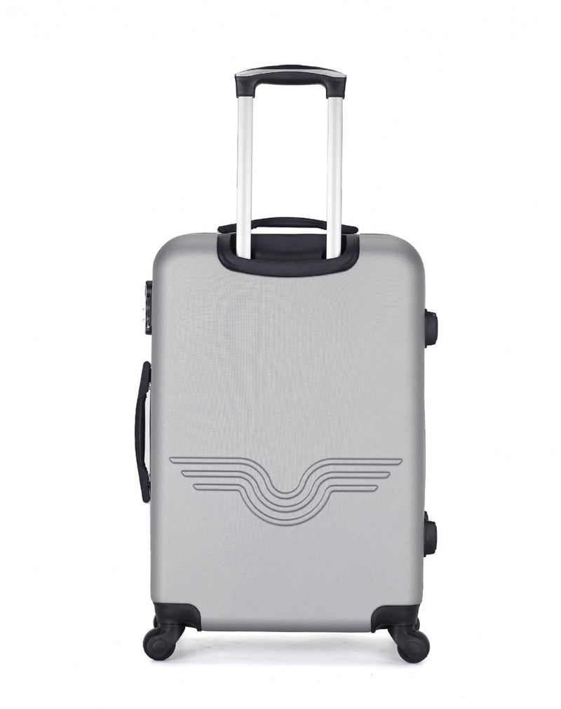 AMERICAN TRAVEL - Valise Weekend ABS QUEENS-A 4 Roues 60 cm
