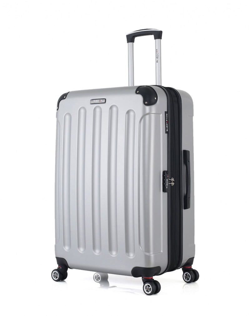 BLUESTAR - VALISE GRAND FORMAT ABS/PC TUNIS-B 4 ROUES 75 CM