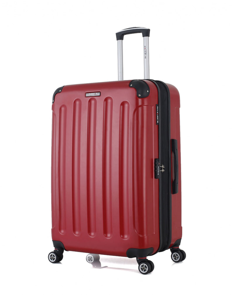 BLUESTAR - VALISE GRAND FORMAT ABS/PC TUNIS-B 4 ROUES 75 CM