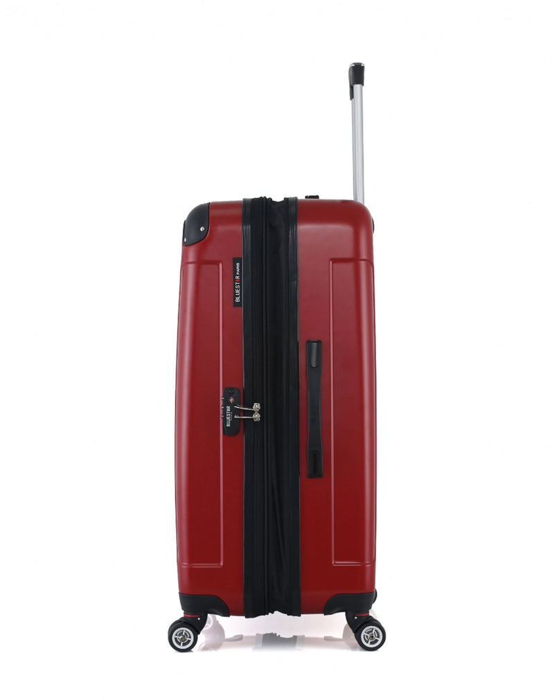 BLUESTAR - VALISE GRAND FORMAT ABS/PC TUNIS-B 4 ROUES 75 CM