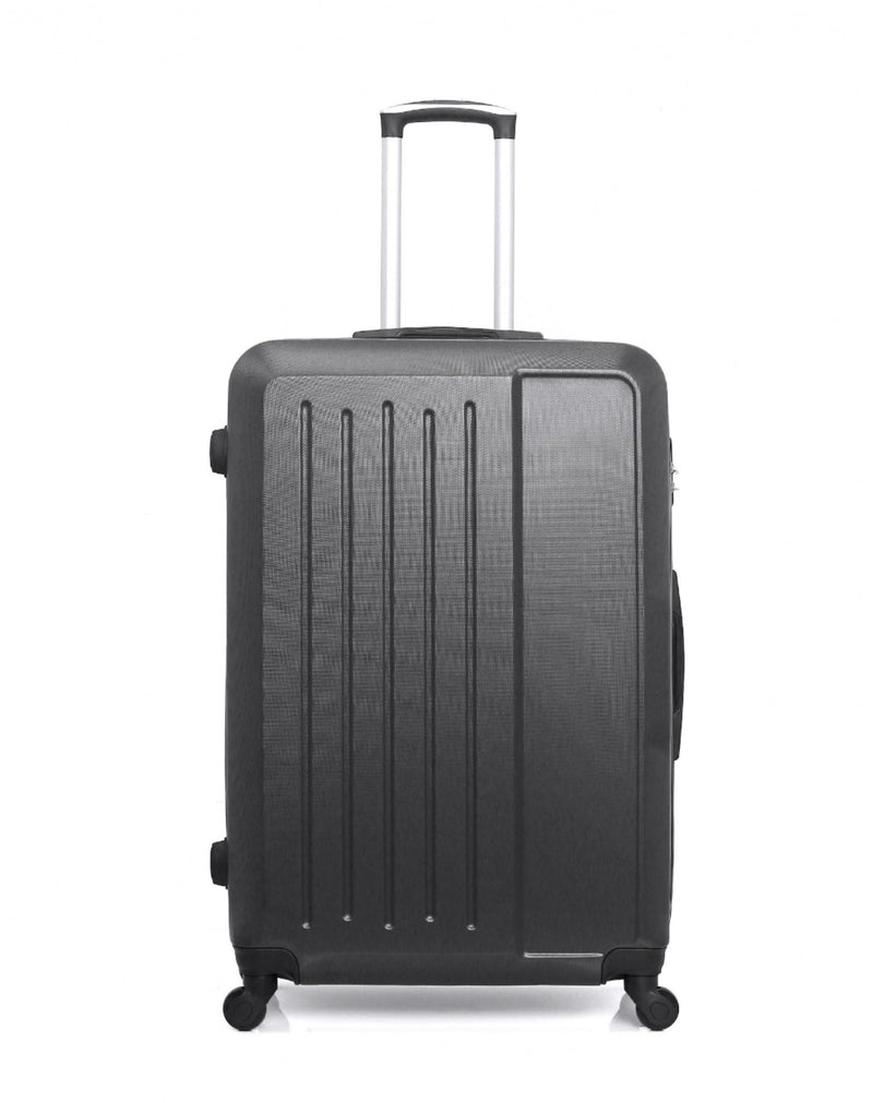 HERO - Valise Grand Format ABS VESUVIO  75 cm 4 Roues