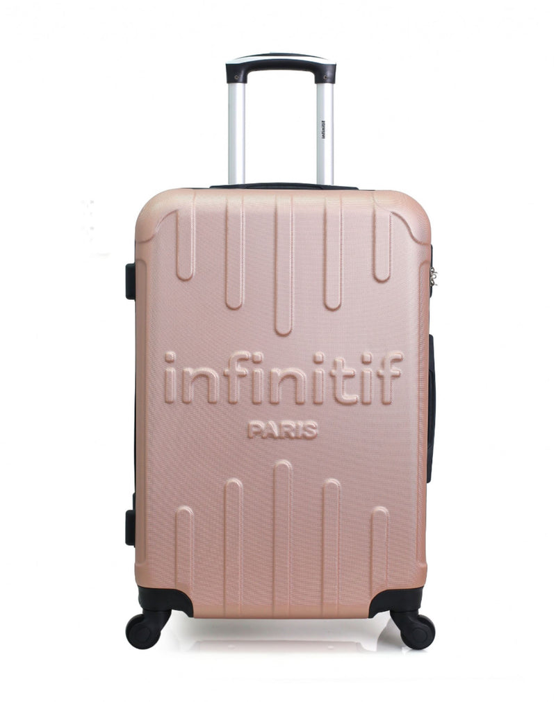 INFINITIF - Valise Grand Format ABS LORCA 4 Roues 75 cm