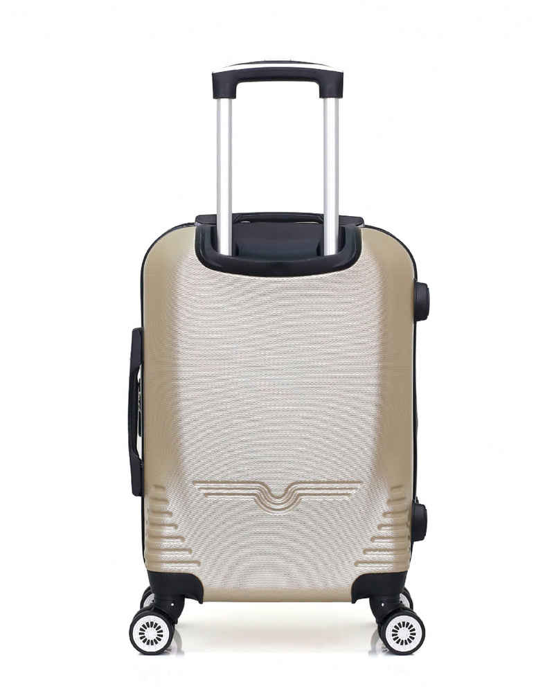 AMERICAN TRAVEL - VALISE CABINE ABS DC 4 ROUES 55 CM