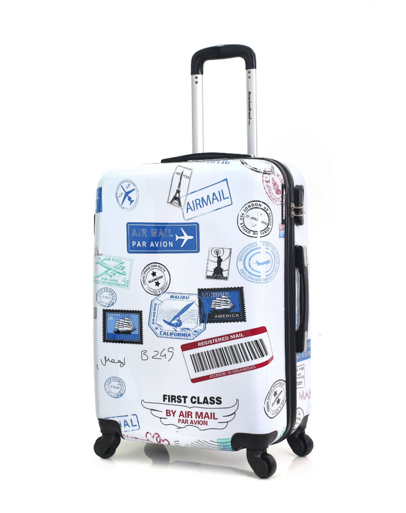 AMERICAN TRAVEL - Valise Cabine ABS/PC AUSTIN 4 Roues 55 cm