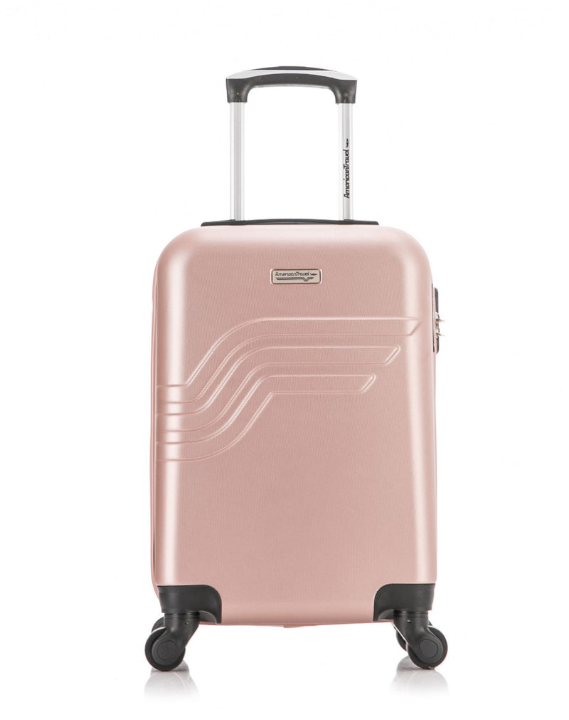 AMERICAN TRAVEL - Valise Cabine ABS QUEENS-E 4 Roues 50 cm