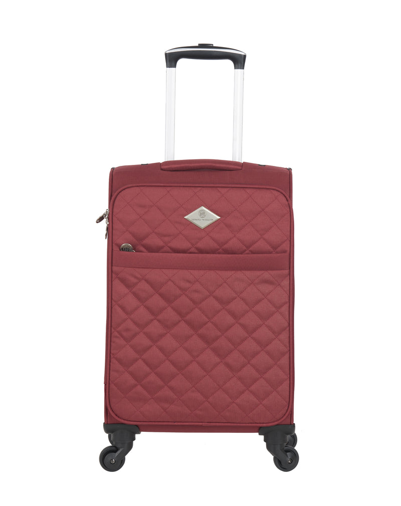 GERARD PASQUIER - Valise Cabine POLYESTER LILAS 4 Roulettes 57 cm