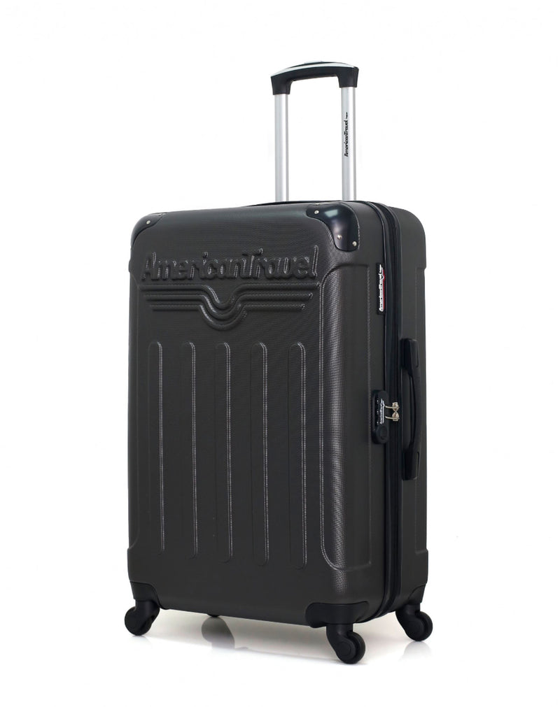 AMERICAN TRAVEL - VALISE GRAND FORMAT ABS HARLEM-A 4 ROUES 70 CM