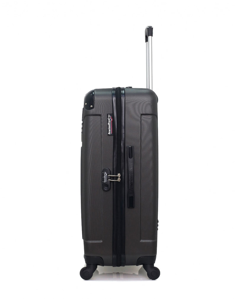 AMERICAN TRAVEL - VALISE GRAND FORMAT ABS HARLEM-A 4 ROUES 70 CM