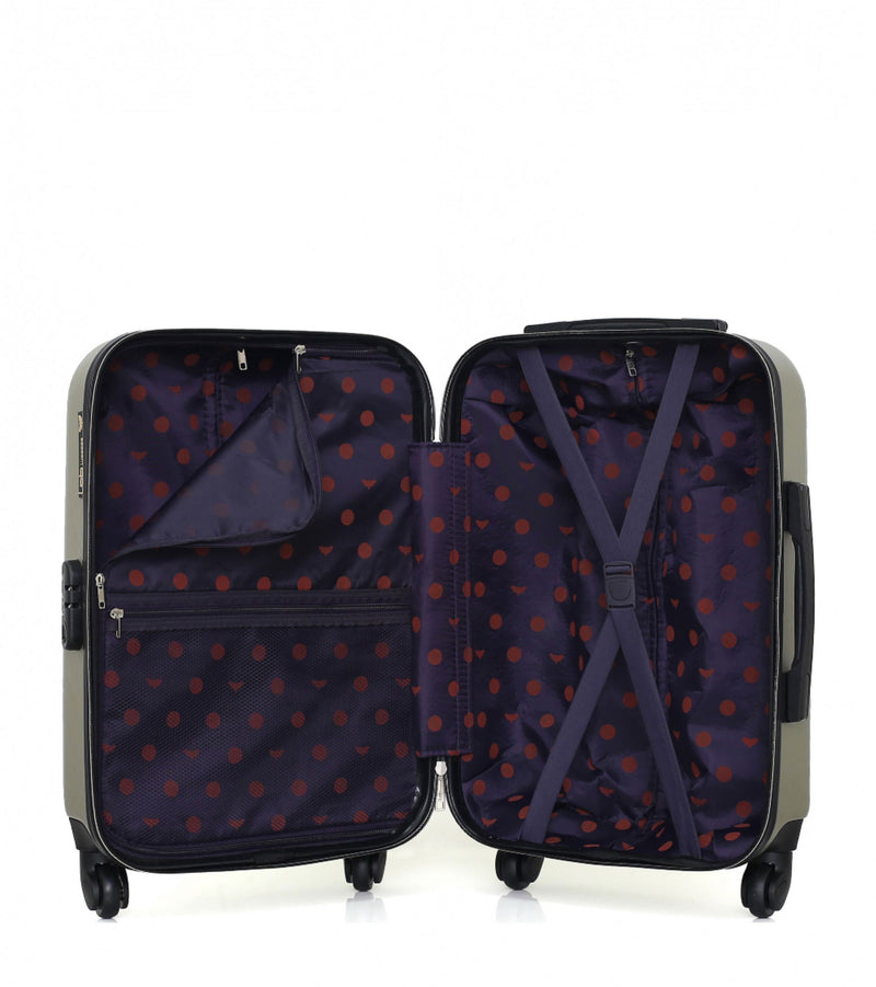 LPB - Valise Cabine ABS NAÏS 4 Roues 55 cm