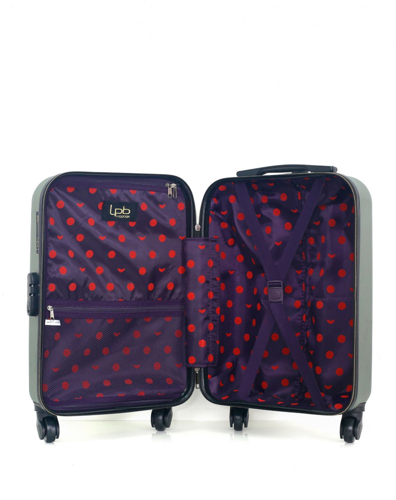 LPB - Valise Cabine ABS FRANCETTE-E 4 Roues 50 cm