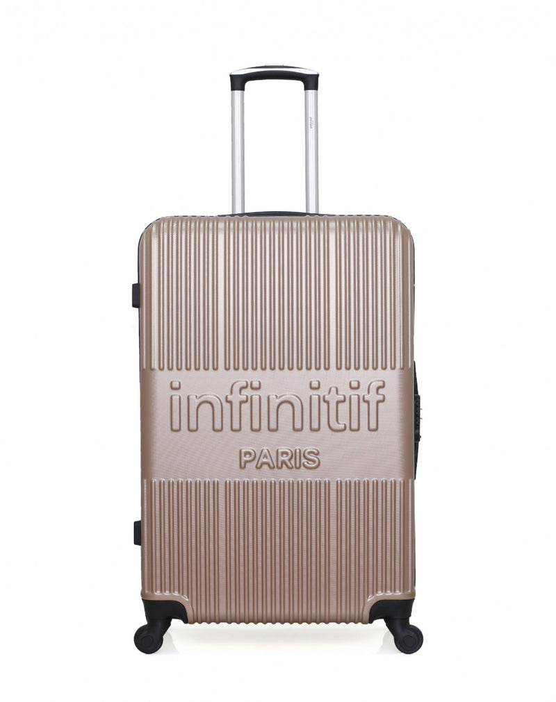 INFINITIF - VALISE GRAND FORMAT ABS UPPSALA 4 ROUES 75 CM