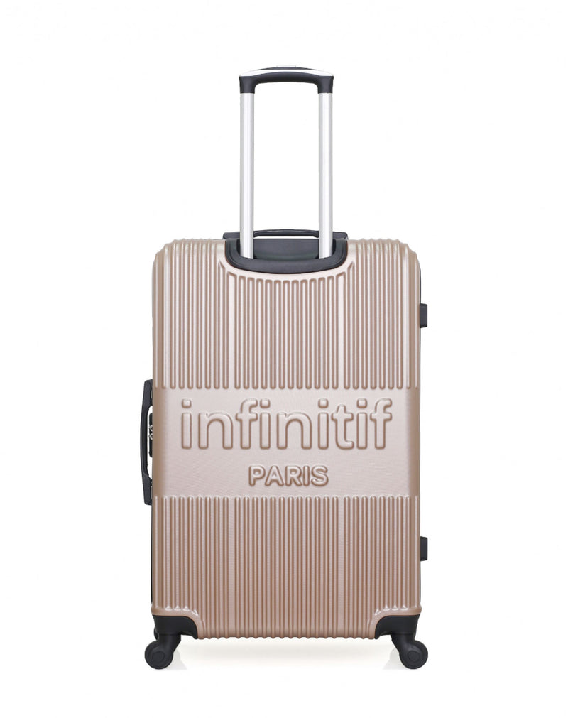 INFINITIF - VALISE GRAND FORMAT ABS UPPSALA 4 ROUES 75 CM