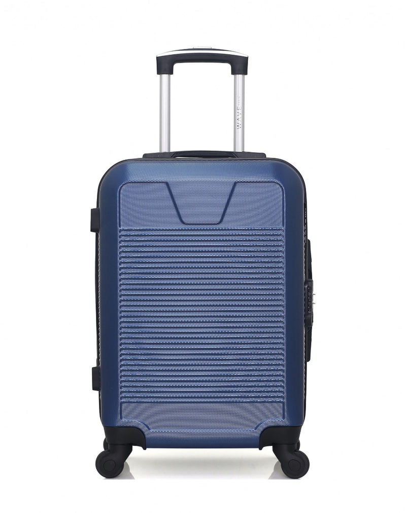 WAVE PARIS - Valise Cabine ABS SELENGA 4 Roues 55 cm