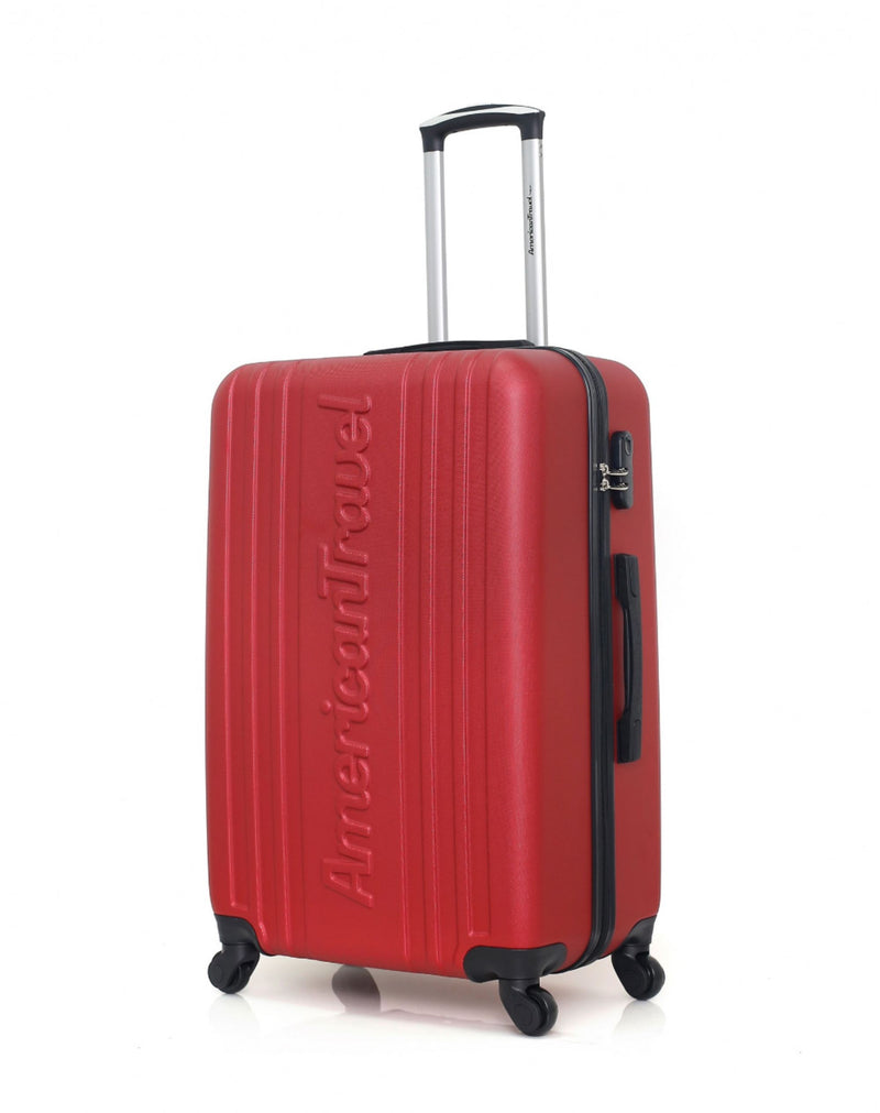 AMERICAN TRAVEL - Valise Grand Format ABS SPRINGFIELD-A 4 Roues 70 cm