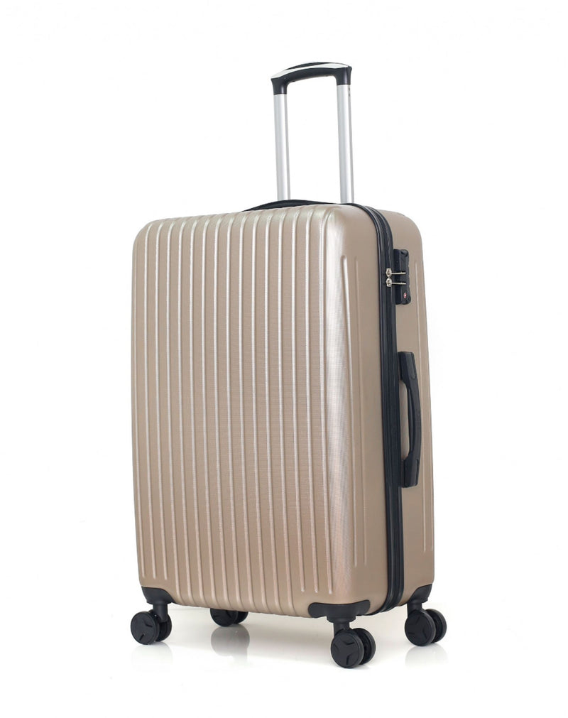 HERO - Valise Grand Format ABS RILA-A  70 cm 4 Roues