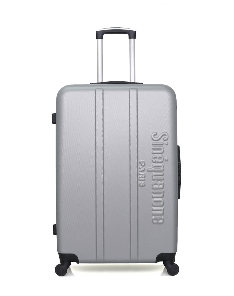 SINEQUANONE - Valise Grand Format ABS OLYMPE 4 Roues 75 cm