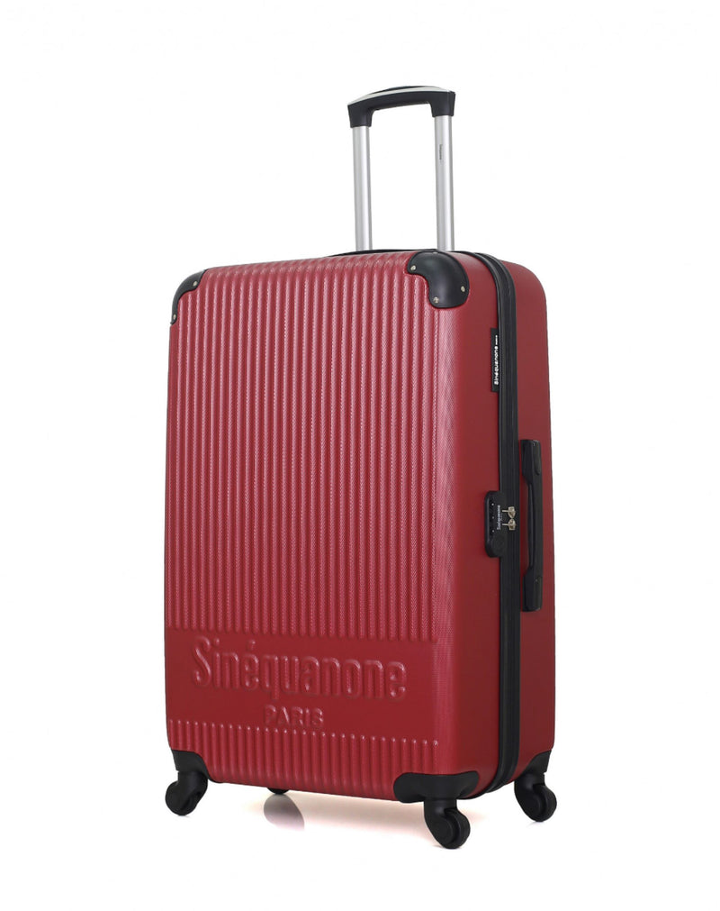 SINEQUANONE - Valise Grand Format ABS RHEA 4 Roues 75 cm