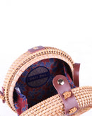 DARI BALI - Sac en paille PULUKAN 20 cm