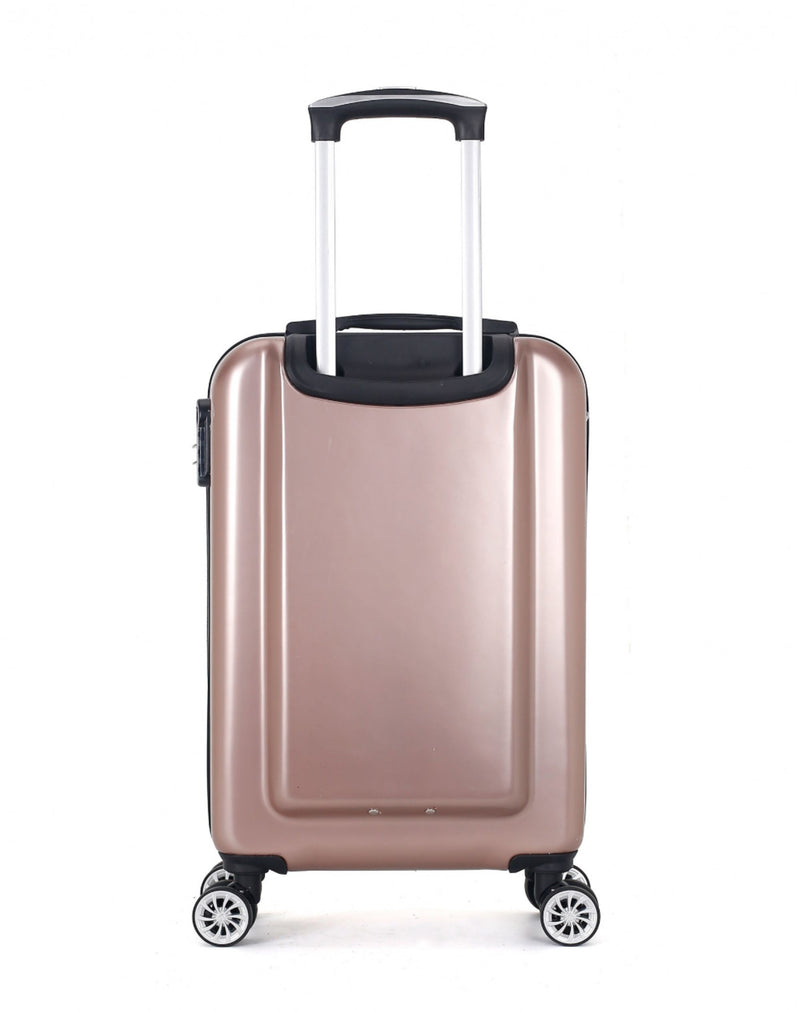 WAVE PARIS - Valise Cabine ABS/PC DENALI  4 Roues 55 cm