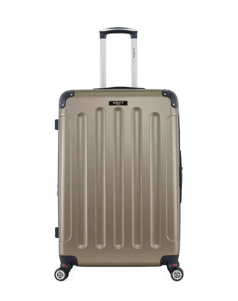 BLUESTAR - VALISE GRAND FORMAT ABS/PC TUNIS-B 4 ROUES 75 CM