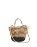 DARI BALI - Sac en paille PERPIGNAN 32 cm