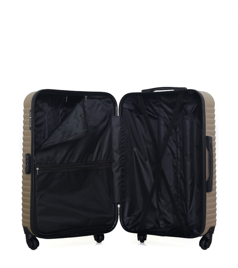 WAVE PARIS - Lot de 2 valises Weekend et Cabine XXS LENA