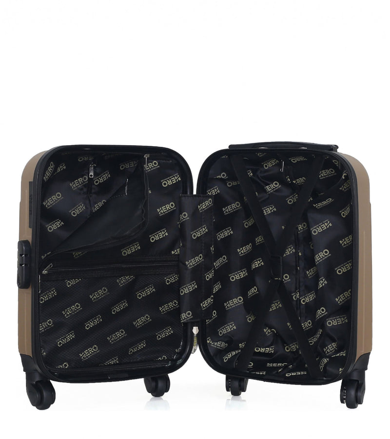 HERO - Valise Cabine XXS ABS CARPATES 46 cm 4 Roues
