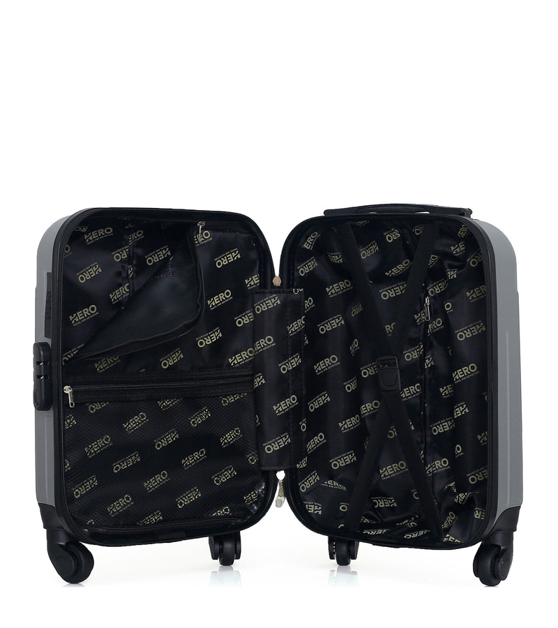 HERO - Valise Cabine XXS ABS CARPATES 46 cm 4 Roues
