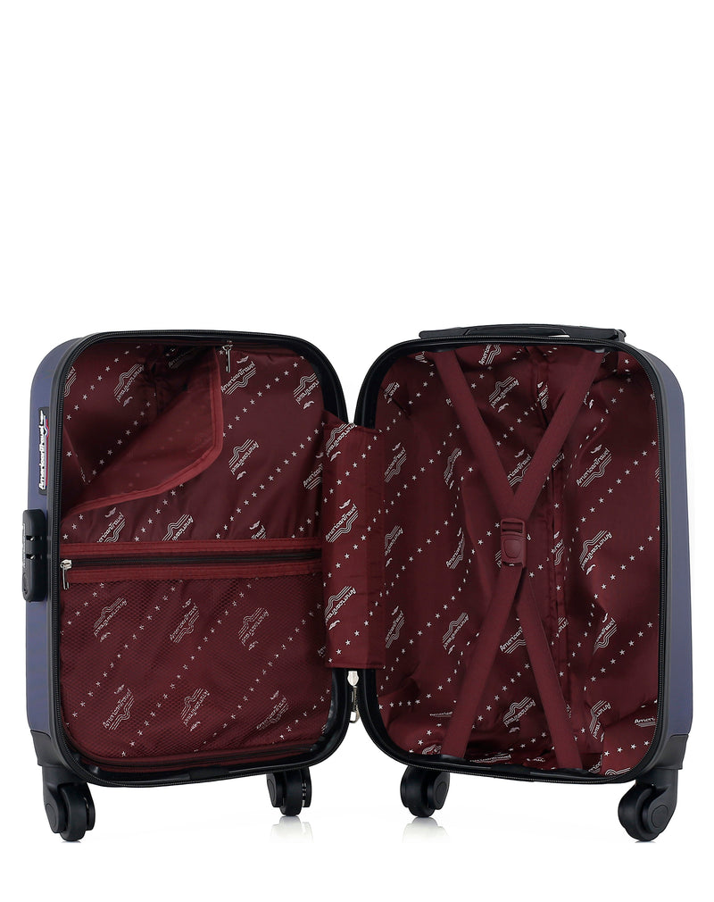 AMERICAN TRAVEL - Valise Cabine XXS ABS QUEENS 4 Roues 46 cm