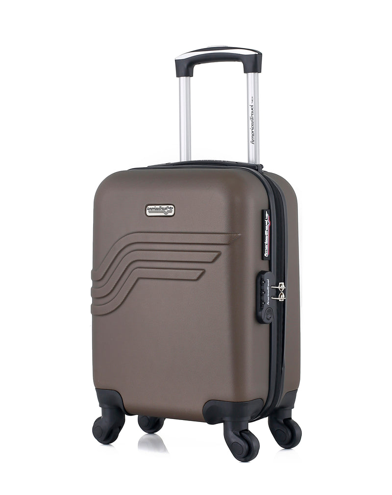 AMERICAN TRAVEL - Valise Cabine XXS ABS QUEENS 4 Roues 46 cm