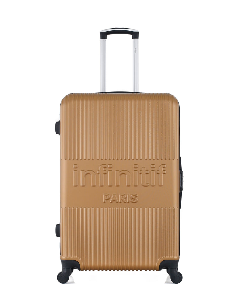 INFINITIF - VALISE GRAND FORMAT ABS UPPSALA 4 ROUES 75 CM