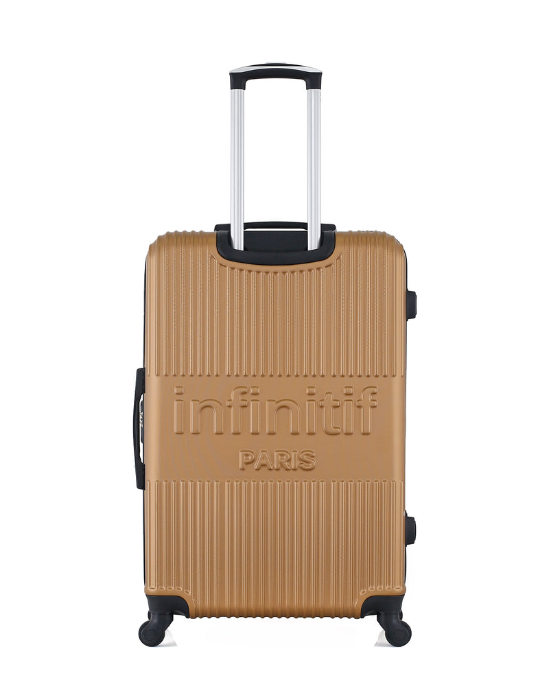 INFINITIF - VALISE GRAND FORMAT ABS UPPSALA 4 ROUES 75 CM