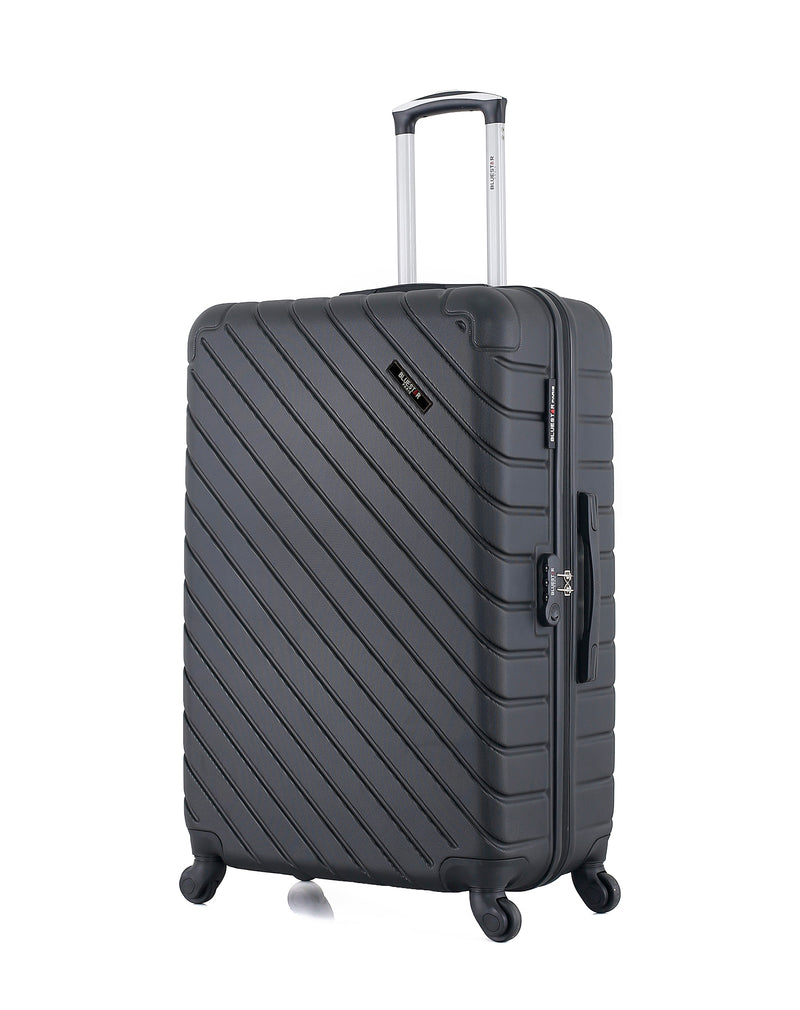 BLUESTAR - Valise Grand Format ABS CITE 4 Roues 75 cm