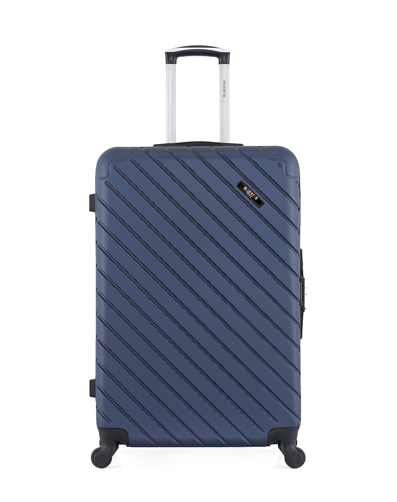 BLUESTAR - Valise Grand Format ABS CITE 4 Roues 75 cm