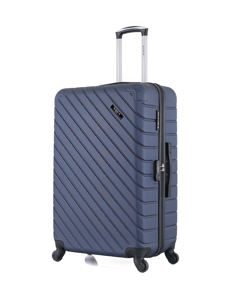 BLUESTAR - Valise Grand Format ABS CITE 4 Roues 75 cm