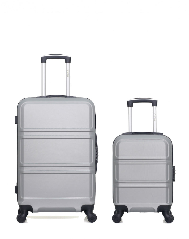 HERO - Lot de 2 valises weekend et cabine xxs ABS UTAH