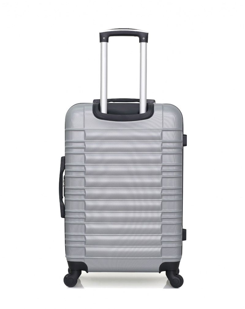 BLUESTAR - Valise Weekend ABS LIMA 4 Roues 65 cm