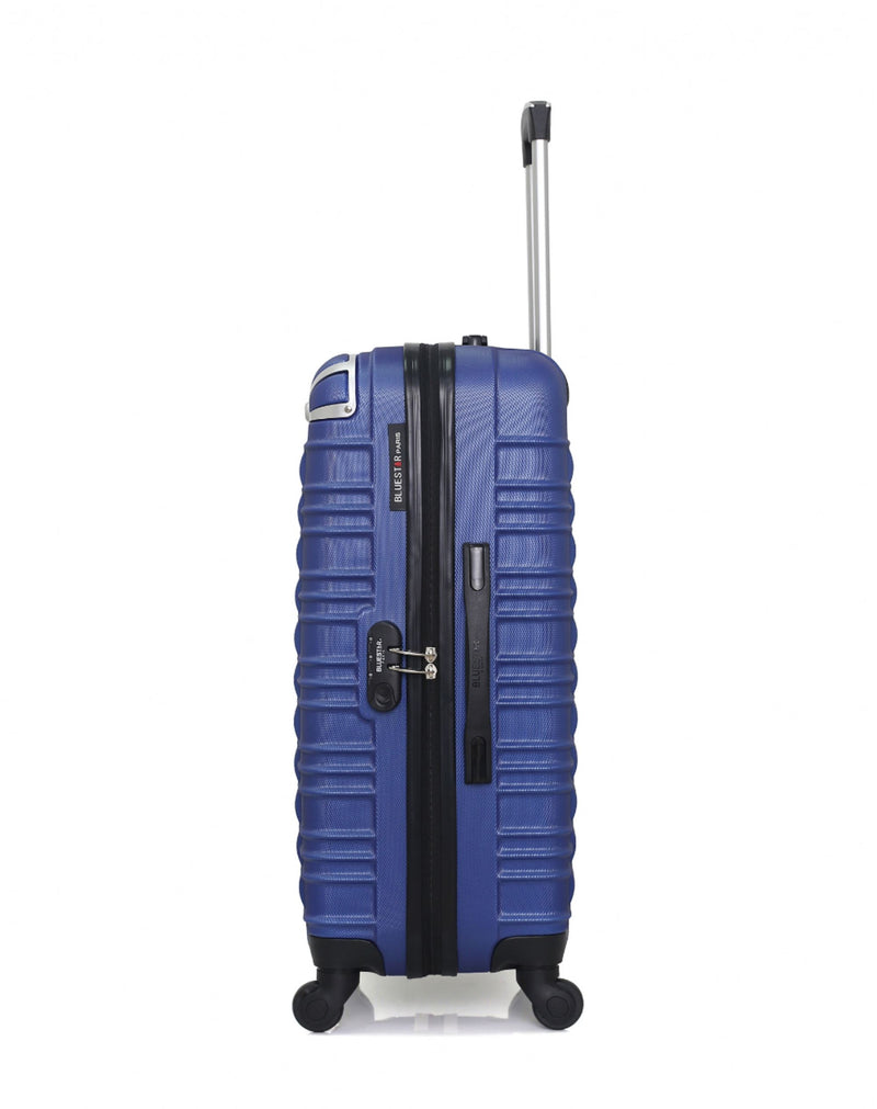 BLUESTAR - Valise Weekend ABS LIMA 4 Roues 65 cm