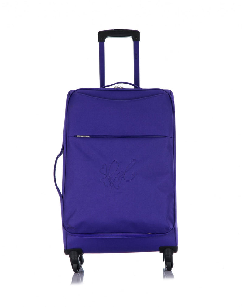 LPB - Valise Weekend POLYESTER ANAIS 4 Roues 65 cm