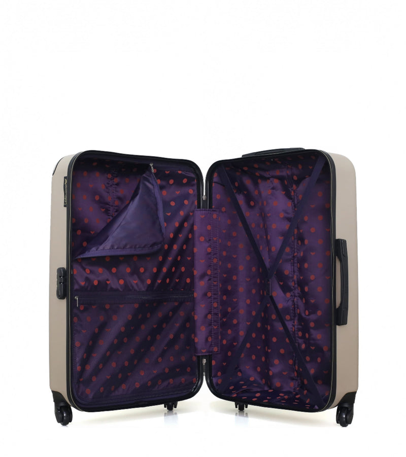 LPB - VALISE GRAND FORMAT ABS AMELIE-A 4 ROUES 70 CM